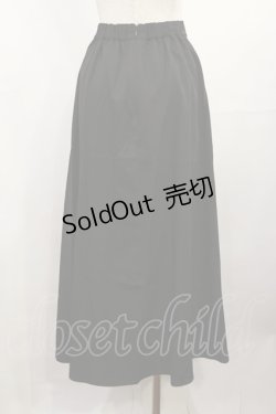 画像2: EATME / ベルテッドフレアスカート S ブラック H-25-08-02-1021-LO-SK-NS-ZH