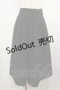 F&A / ウエストダブル釦ロングキュロット Free BLACK H-25-08-02-1025-LO-PA-NS-ZH