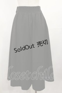 画像2: F&A / ウエストダブル釦ロングキュロット Free BLACK H-25-08-02-1025-LO-PA-NS-ZH