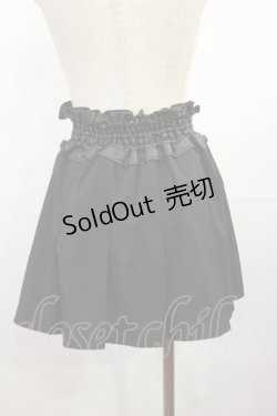 画像2: Jamie エーエヌケー / ウエスト合皮プリーツスカパン M ブラック H-25-08-02-1026-LO-SK-NS-ZH