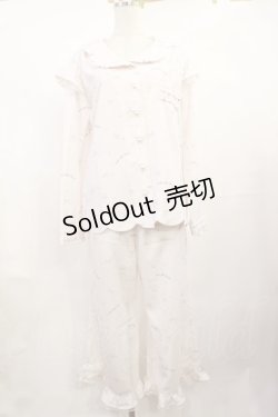 画像1: mille fille closet by LODISPOTTO / LOVE mille filleルームウェアセット M ピンク H-25-08-02-1027-LO-OP-NS-ZH
