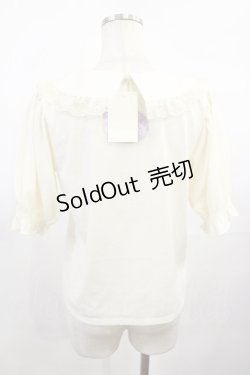 画像2: m petit by misako / NINA'sコラボ襟付きプルオーバー M オフ H-25-08-02-1029-LO-TO-NS-ZH