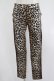 画像1: HYSTERIC GLAMOUR / LEOPARD柄スリムパンツ 28インチ ブラウン H-25-08-02-051-PU-PA-KB-ZH (1)