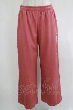 画像1: NieR Clothing / ロゴ刺繍入り PINK WIDE PANTS  ピンク H-25-08-02-052-PU-PA-KB-ZH