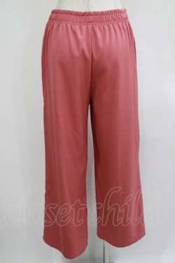 画像3: NieR Clothing / ロゴ刺繍入り PINK WIDE PANTS  ピンク H-25-08-02-052-PU-PA-KB-ZH