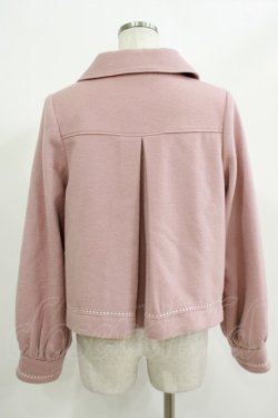 画像3: Emily Temple cute / タックフレアショートコート  ピンク H-25-08-02-058-ET-CO-KB-ZH