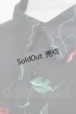 画像4: MILKBOY / DEVIL BERRYシャツ  クロベース×クロ H-25-08-02-064-MB-BL-KB-ZH