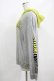 画像2: Candy Stripper / CANDYS CHUM BICOLOR HOODIE  グレー H-25-08-02-065-PU-TO-KB-ZH (2)