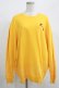 画像1: Candy Stripper / TIE DYE DEAD BEAR SWEAT 2 GOLD YELLOW H-25-08-02-067-PU-TO-KB-ZH (1)