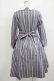 画像3: Jane Marple / Ribbon stripe jacquardのパブリックドレス  グレー H-25-08-02-006-JM-OP-KB-ZH (3)