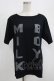 画像1: MILKBOY / BIGLOGO TEE  黒 H-25-08-02-070-MB-TO-KB-ZH (1)