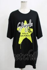 MILKBOY / 新宿5th限定TEE 2XL ブラック H-25-08-02-071-MB-TO-KB-ZH