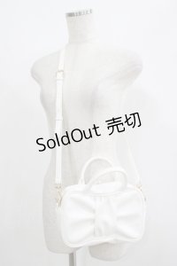 Emily Temple cute / miniリボンBag  アイボリー H-25-08-02-074-ET-BG-KB-ZH