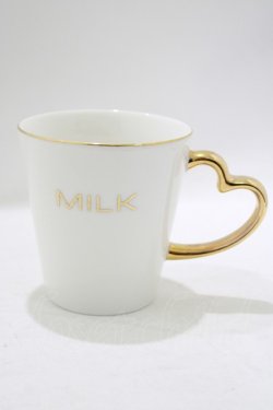 画像1: MILK / マグカップ  白 H-25-08-02-078-ML-ZA-KB-ZH