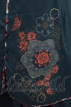 画像5: Ozz oneste / フリルチャイナワンピース  グリーン H-25-08-02-007-OO-OP-KB-ZH