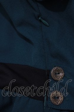 画像6: Ozz oneste / フリルチャイナワンピース  グリーン H-25-08-02-007-OO-OP-KB-ZH