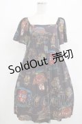 Jane Marple / スーベニアエンブレムワンピース  ボルドー H-25-08-02-009-JM-OP-KB-ZH