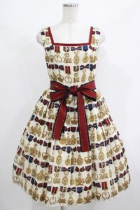 Jane Marple / ロイヤルオーダーのスクエアドレス  アイボリー H-25-08-02-002-JM-OP-KB-ZH