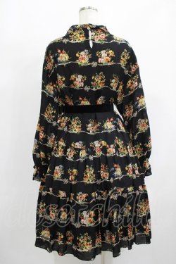 画像3: Jane Marple / Jubilee flowersミニドレス  ブラック H-25-08-02-017-JM-OP-KB-ZH