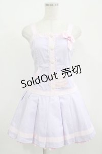 Angelic Pretty / POP DAYジャンパースカート Free ラベンダー H-25-08-03-028-AP-OP-NS-ZH