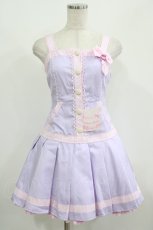 画像1: Angelic Pretty / POP DAYジャンパースカート Free ラベンダー H-25-08-03-028-AP-OP-NS-ZH (1)