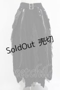 Qutie Frash / 蜘蛛の巣レースロングスカート Free ブラック H-25-08-03-031-QU-SK-NS-ZH