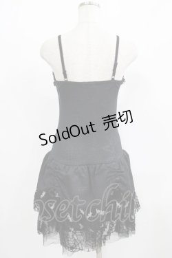 画像3: Qutie Frash / 蝙蝠チュールワンピース Free ブラック H-25-08-03-032-QU-OP-NS-ZH