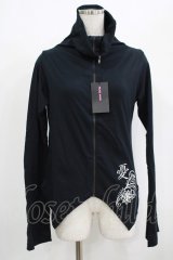 PEACE NOW / ZIPトップス M ブラック H-25-08-03-034-PU-TO-NS-ZH