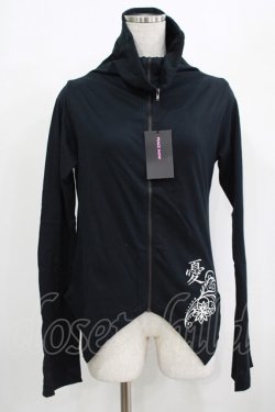 画像1: PEACE NOW / ZIPトップス M ブラック H-25-08-03-034-PU-TO-NS-ZH