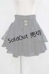 LIZ LISA / シアーチェックフレアスカパン Free ブラック H-25-08-03-041-LO-SK-NS-ZH