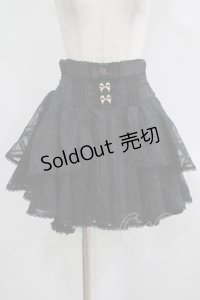 LIZ LISA / シアーチェックフレアスカパン Free ブラック H-25-08-03-041-LO-SK-NS-ZH