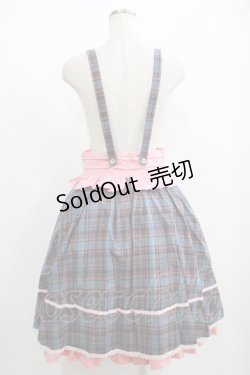 画像6: Angels Heart（海外ロリータブランド） / チェックセットアップ M ブルー/ピンク H-25-08-03-003-EL-OP-NS-ZH