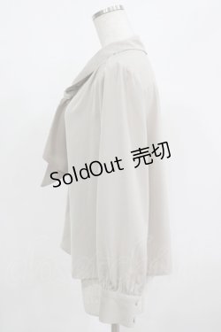 画像2: an another angelus / ラッフルボウタイブラウス Free L/KHAKI H-25-08-03-051-CA-BL-NS-ZH