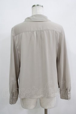画像3: an another angelus / ラッフルボウタイブラウス Free L/KHAKI H-25-08-03-051-CA-BL-NS-ZH
