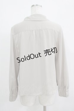 画像3: an another angelus / ラッフルボウタイブラウス Free L/KHAKI H-25-08-03-051-CA-BL-NS-ZH
