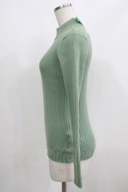 画像2: F&A / バックリボンリブニットプルオーバー Free MINT H-25-08-03-063-LO-TO-NS-ZH