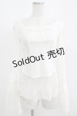 Juliette et Justine / Dentelle Delice Blouse Free オフ H-25-08-03-066-CL-TO-NS-ZH