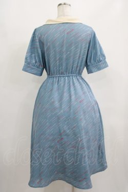 画像3: Fi.n.t / Reinetteストライプボウタイワンピース Free L/BLUE×WH H-25-08-03-005-CA-OP-NS-ZH