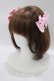 画像1: Angelic Pretty / アラカルトグログランリボンコーム  ピンク H-25-08-03-076-AP-AC-NS-ZH (1)