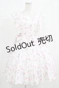 mellfy memory / For you love Tulipワンピース M WHITE H-25-08-03-006-LO-OP-NS-ZH
