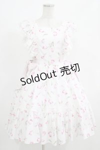 mellfy memory / For you love Tulipワンピース M WHITE H-25-08-03-006-LO-OP-NS-ZH