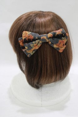 画像2: metamorphose / ゴブラン風くまちゃんヘアコーム  ブラック H-25-08-03-080-ME-AC-NS-ZH