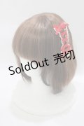 LIZ LISA / レースアップリボンクリップ  レッド H-25-08-03-081-LO-AC-NS-ZH