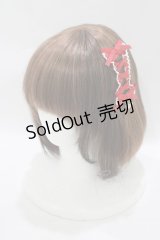 LIZ LISA / レースアップリボンクリップ  レッド H-25-08-03-081-LO-AC-NS-ZH