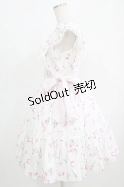 画像2: mellfy memory / For you love Tulipワンピース M WHITE H-25-08-03-006-LO-OP-NS-ZH