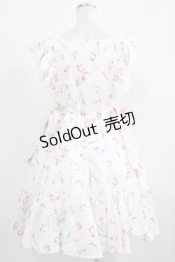 画像3: mellfy memory / For you love Tulipワンピース M WHITE H-25-08-03-006-LO-OP-NS-ZH