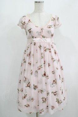 画像1: JESUS DIAMANTE / 新お嫁ワンピース 38 バルドー薔薇・ピンク H-25-08-03-007-JE-OP-YZ-ZH