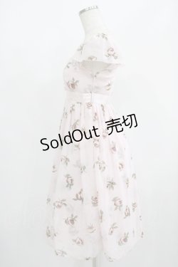 画像2: JESUS DIAMANTE / 新お嫁ワンピース 38 バルドー薔薇・ピンク H-25-08-03-007-JE-OP-YZ-ZH