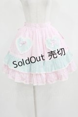 Angelic Pretty / ギンガムシャーベットスカート Free ピンク H-25-08-03-010-AP-SK-NS-ZH