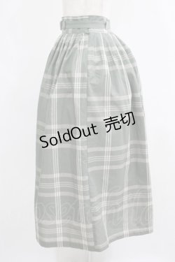 画像2: an another angelus / ビッグチェックタックスカート Free L/GREEN H-25-08-03-013-CA-SK-NS-ZH